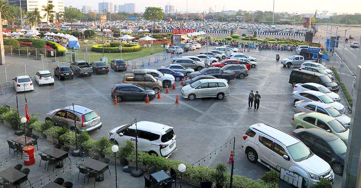 รวมที่จอดรถรอบอิมแพ็ค เมืองทองธานี สำหรับงาน Motor Show และ Motor Expo (Update ล่าสุด! ปี 2564)